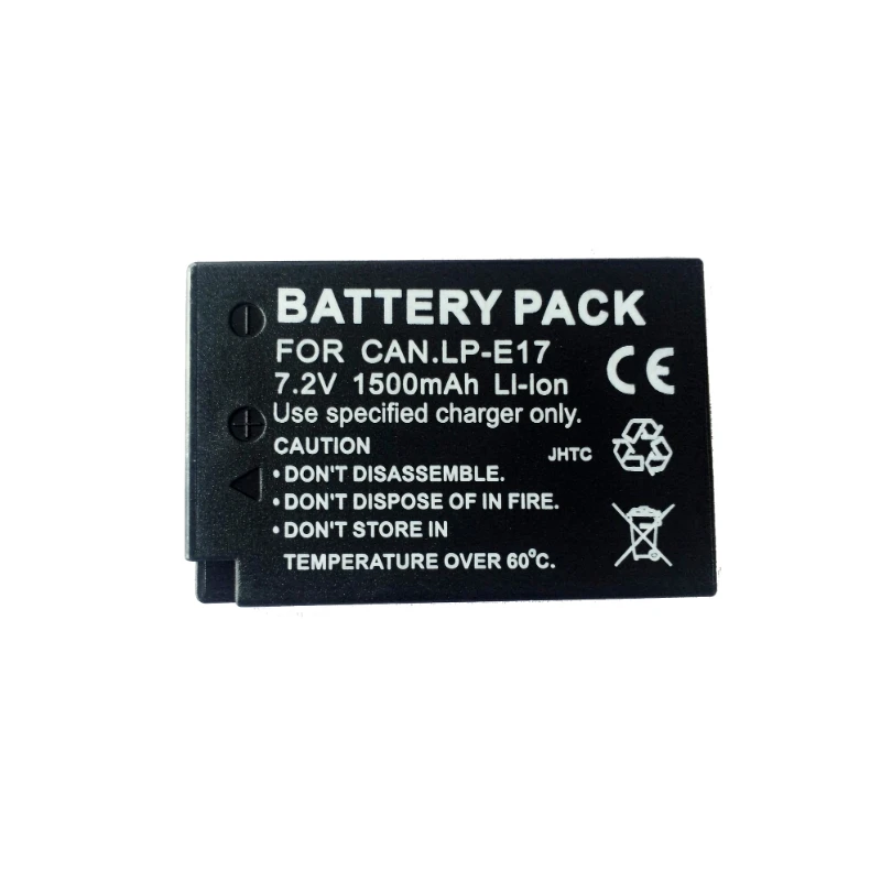 1500mAh LP-E17 LPE17 LP E17 Rechargeable Camera Battery for Canon EOS R8 RP 200D 250D M3 M5 M6 750D 760D T6s 800D T8i