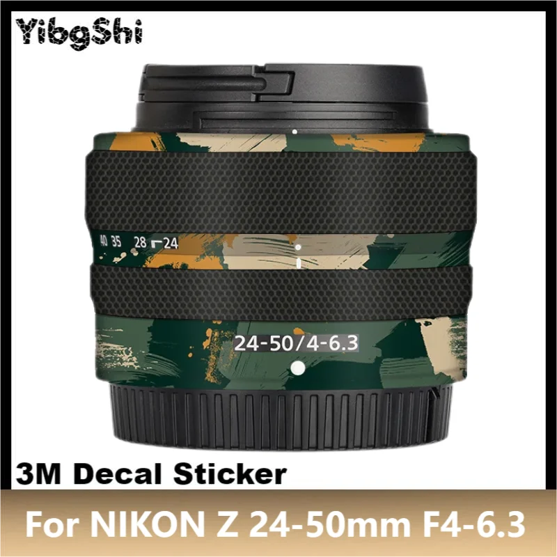 For NIKON Z 24-50mm F4-6.3 Lens Sticker Protective Skin Decal Vinyl Wrap Film Anti-Scratch Protector Coat 24-50