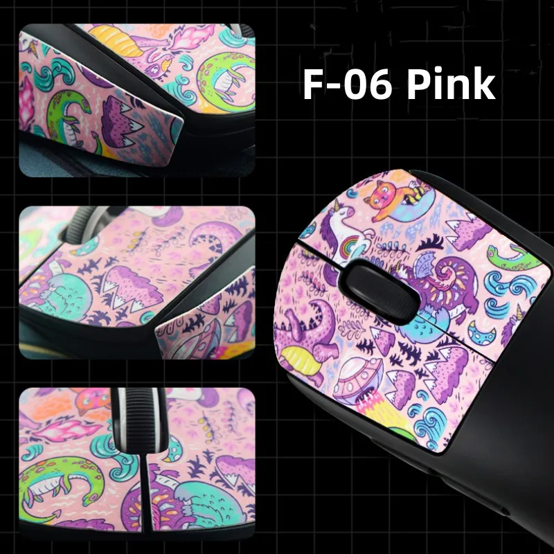 Hotline Games Colorful Mouse Grips Tape for Logitech G PRO X Superlight Wireless Gaming Mouse Anti-slip Tape Easy to Apply