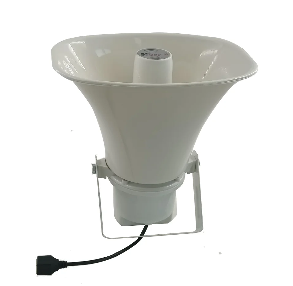 2026 IP PA System Waterproof IP66 Weather Resistant Active Outdoor Broadcasting Paging SIP Network IP POE 7W Horn Speaker