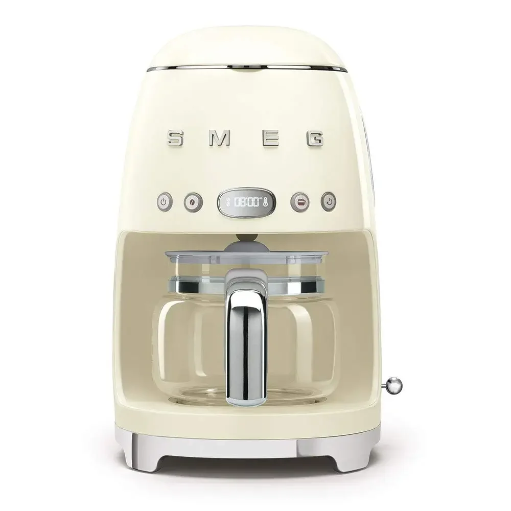 

ATV retro style coffee maker, 17.3x12.8x11.3, cream