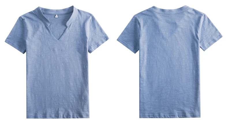 2026 Sommer Bambus-Baumwoll-T-Shirt für Damen, V-Ausschnitt, Weiche T-Shirts, Klassische Mode, Größen S-3XL, Damen-Oberteile – Detail 15