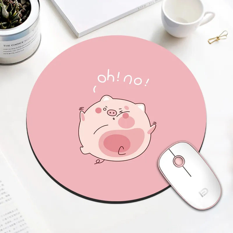 

Kawaii O-Opanchu Usagi Round Mouse Pad Anti-slip Desk Mat Office Desk Accessories Rug Mouse Mat Gaming Set Up Mousepad