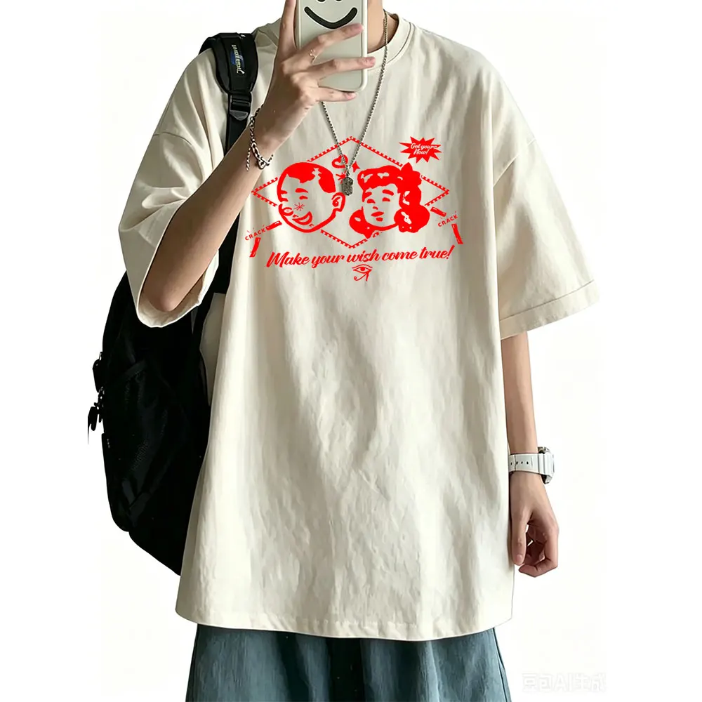 Hot Horror Movie Obsession One Wish Willow Make Your Wish Come True T Shirts Men Women Fashion Vintage Oversized Cotton T-shirt