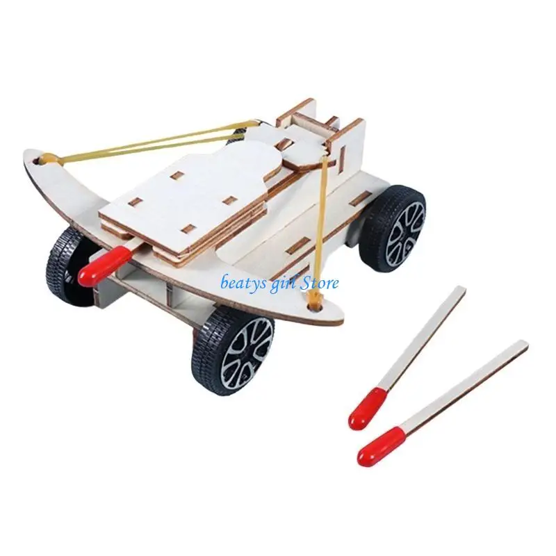 C7AB Catapult Model Hands on Assembly Ballista Model Toy for Kid Aged 7-14