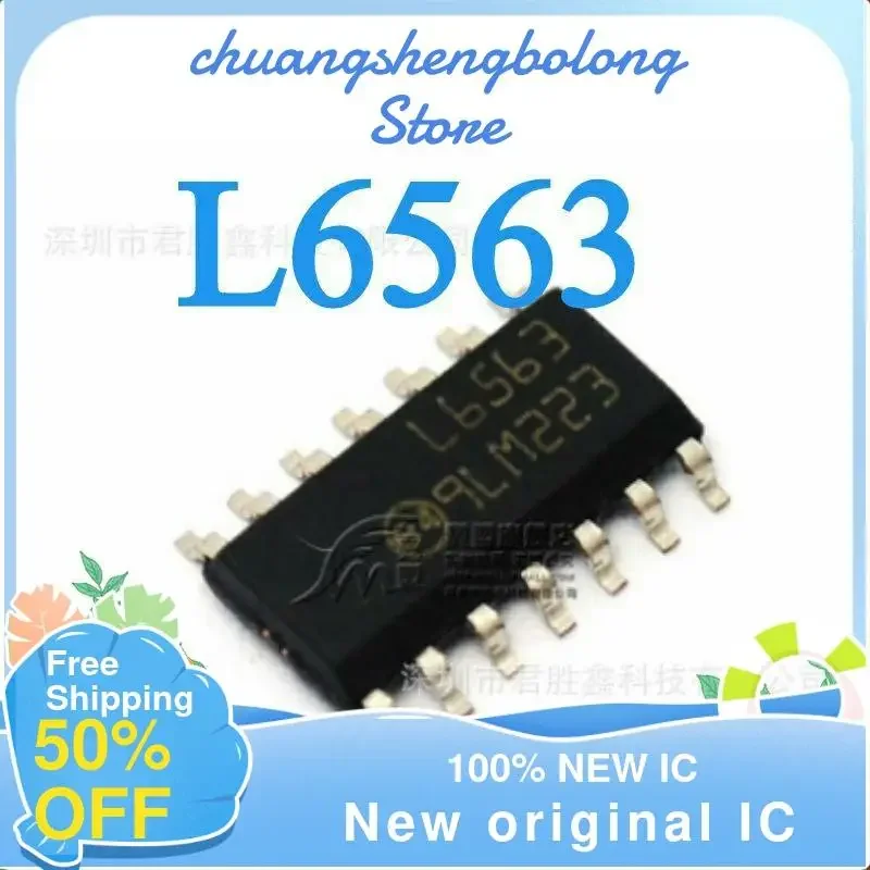 10PCS L6563TR SOP14 New original IC