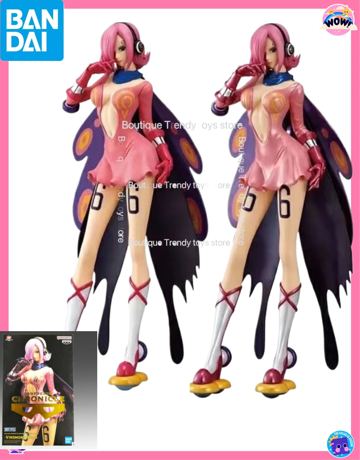 

В наличии: Оригинальная фигурка Bandai Banpresto One Piece Vinsmoke Reiju, новая, в коробке, аниме-персонаж, модель для коллекционирования.