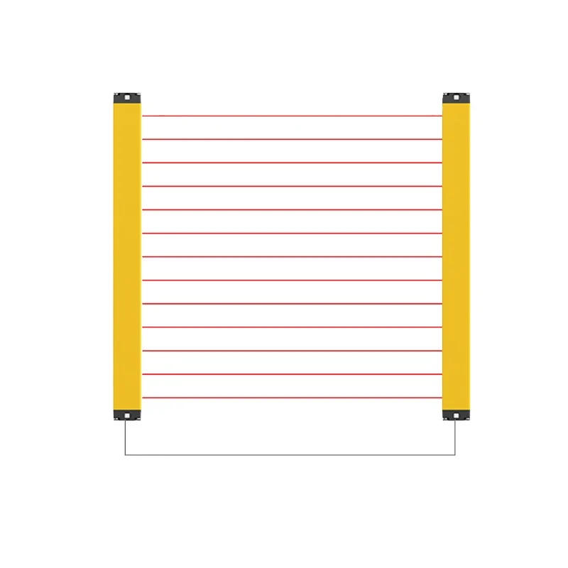 ELD Series Economical Infrared Alarm Barrier For Automation Safety Equipment Machine Guarding Safety Light Curtains Sensor