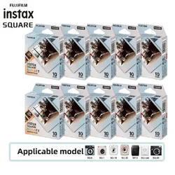 Original Fujifilm Instax SQUARE Sunset Photo Paper 10-100 Sheets for Fujifilm Instax SQUARE SQ6 SQ10 SQ20 Instant Film Camera