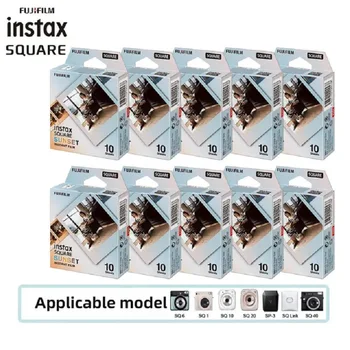 Original Fujifilm Instax Square Sunset Photo Paper 10-100 sheets for Fujifilm Instax Square SQ6 SQ10 SQ20 Instant Film Camera