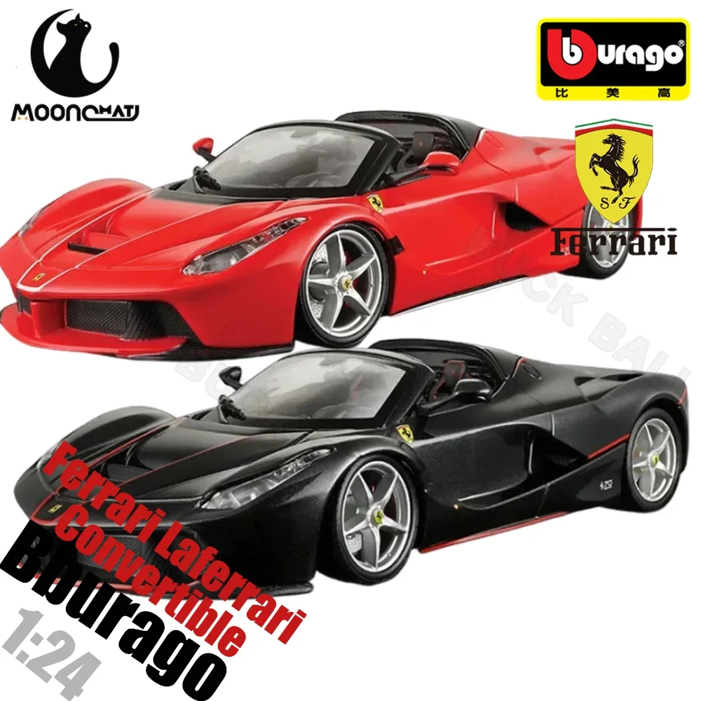 

Bburago 1/24 Ferrari Laferrari Convertible Aperta Sports Car Model Alloy Diecast Model Racing Laferrari Car Model Kid Toy Gift