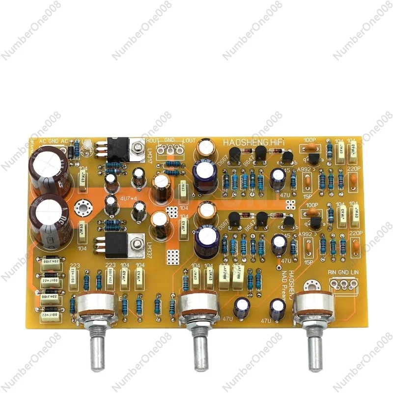 

DIY Single-Ended Class A Preamp Kit - Based on NAD3020 Circuit, Includes Treble & Bass Adjustment