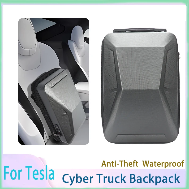 Waterproof for Tesla Cyber Truck Backpack Durable Anti-Theft Expandable Laptop Backpack Business Travel Multifunctional Portable