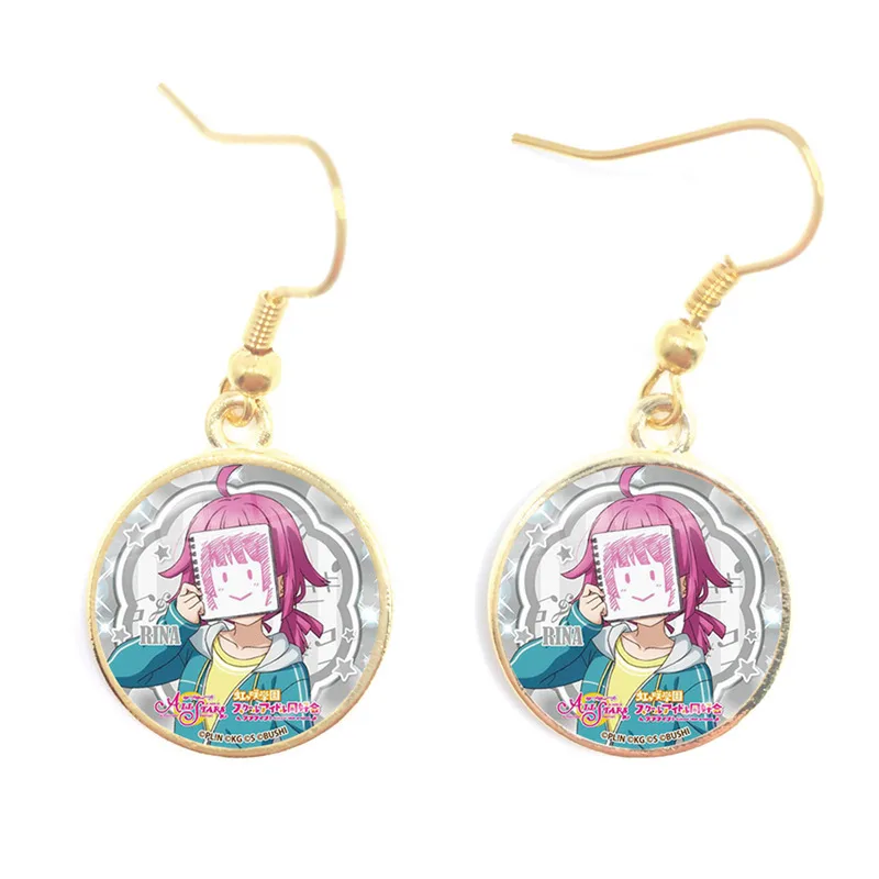 Love Live All Stars Anime Earring μ's Aqours PDP Lovelive Sunshine Perfect Dream Project Game Glass Gem Jewelry Gift