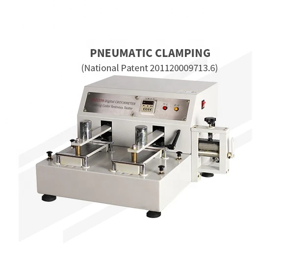 SKZ159B Digitale stoffenwrijftest crockmeter wrijven doek leer wrijving kleurvastheidstester