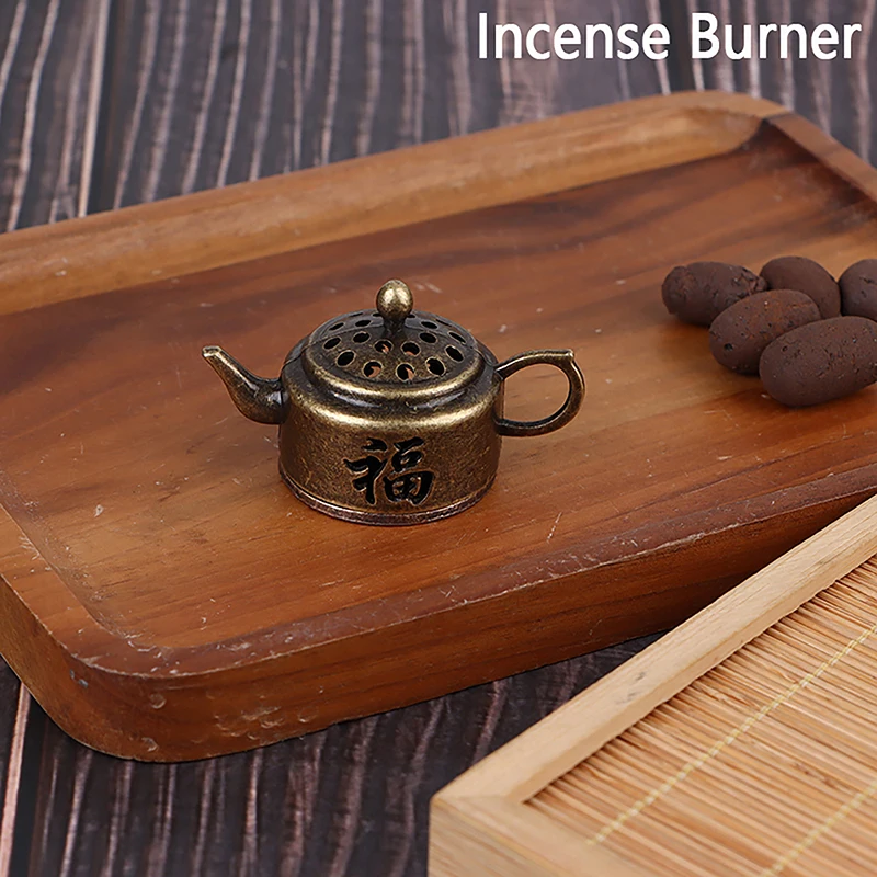 Buddhist Utensils Incense Burner Incense Censer Alloy Sandalwood House Furnishings Home Office Decoration