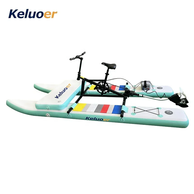 Outdoor Activity Single Person Waterproof Bike Portable Electric Water Bicycle Aqua Bike