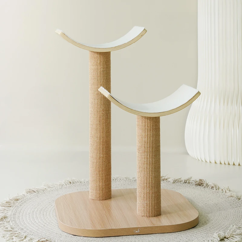 Wooden Cat Towers, Scrapers for Narrow Spaces, Scratcher Tower, Tree Carrier, Training Supplies, House Accessories, Pet Products