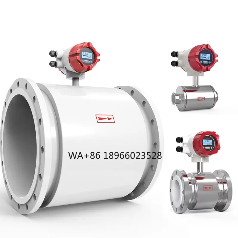 

high sensitivity vertical veris flow meter LCD Digital Water Flow Meter 24vdc electromagnetic flowmeter converter