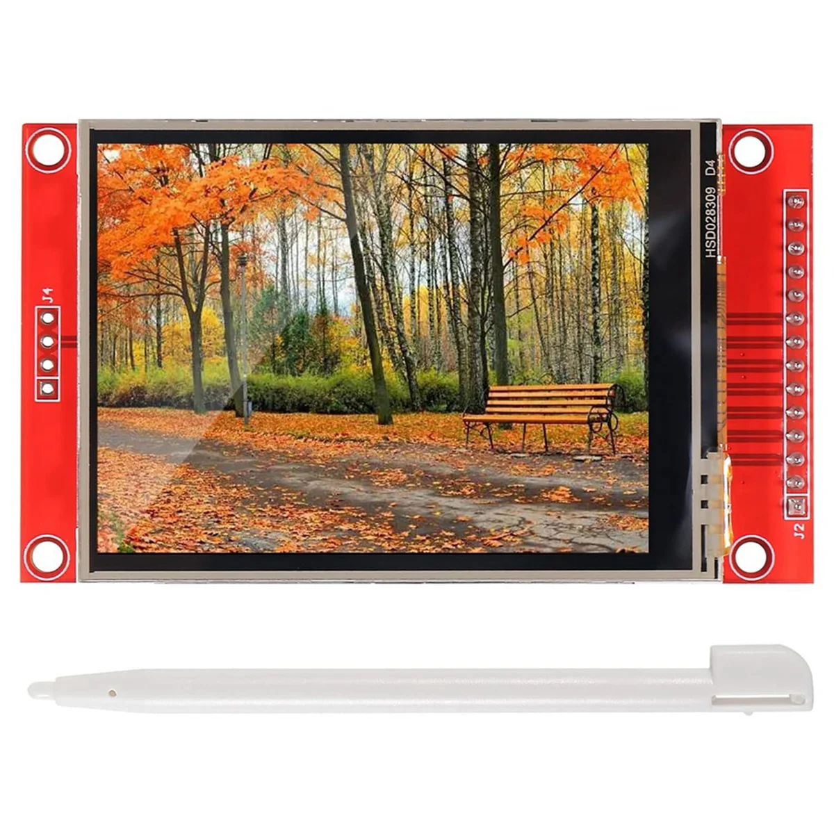 AT16 2.8Inch ILI9341 SPI TFT LCD Display Touch Panel 320X240 TFT LCD Touch Screen 5V/3.3V STM32 Display Module with Touch Pen