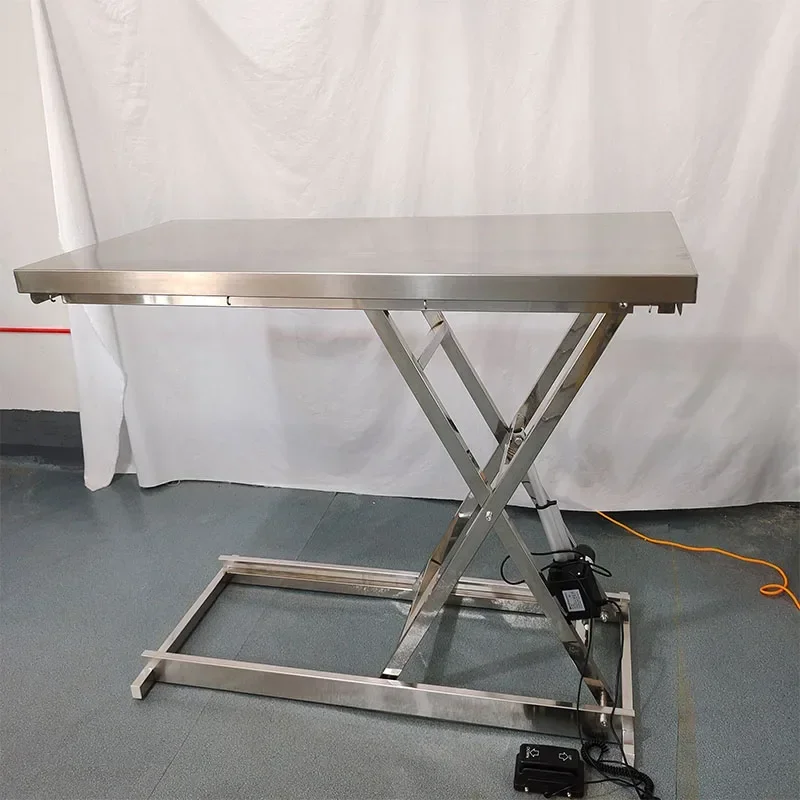 Factory Price Discount Stainless Steel Electric Veterinary Operating  Pets Pet Operating Lifting  Diagnosis Properties