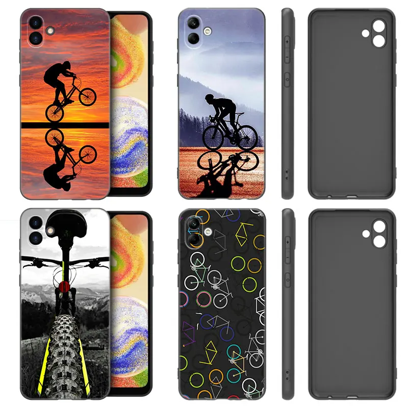 Mountain Bike Cycling Phone Case For Samsung A01 A03 Core A04 A20 E A02 A10 A21 A30 A50 S A40 A41 A6 A8 Plus A7 2018 Cover