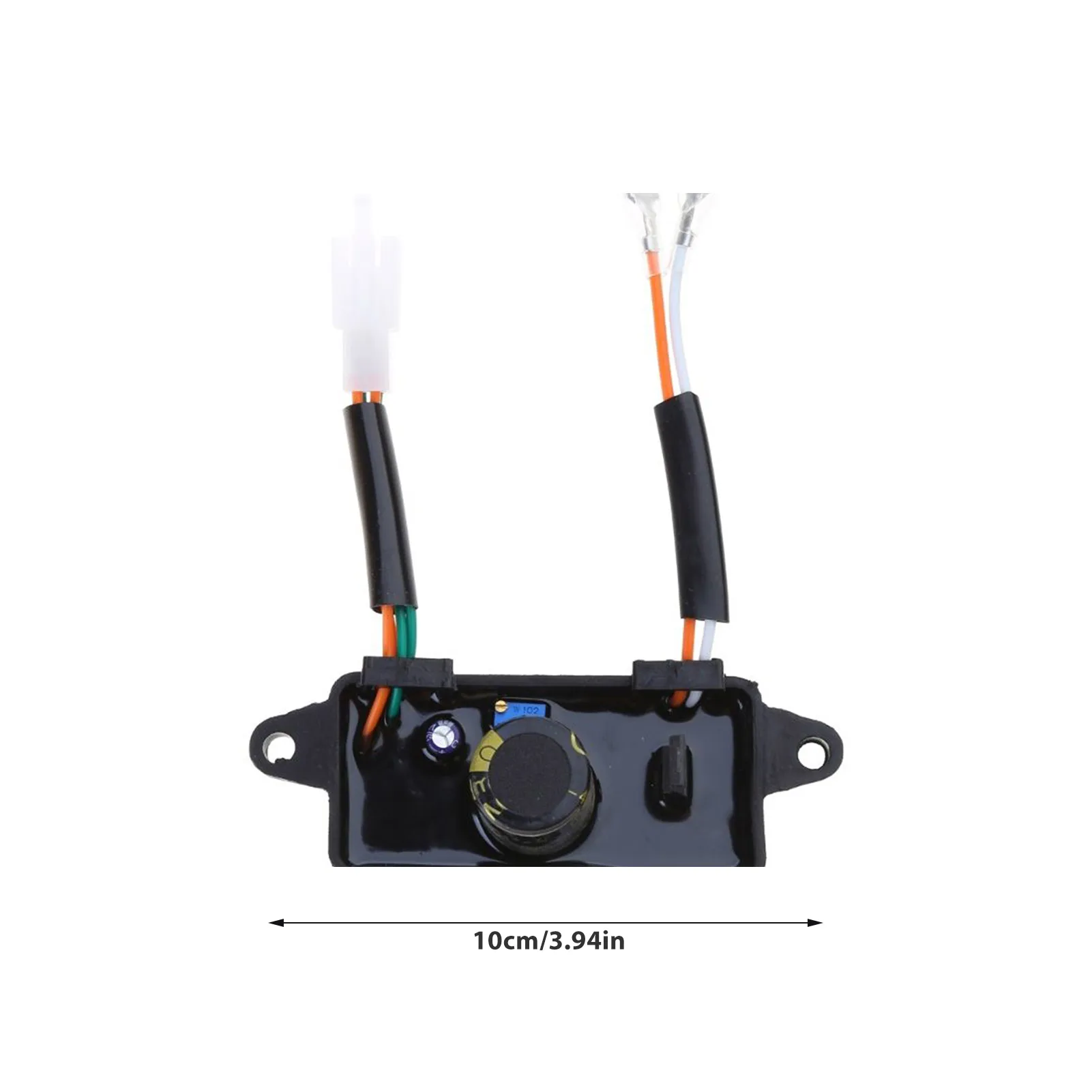 Professional Generator AVR Voltage Regulator Rectangular Rectifier for 3KW Engine Genset Stable Power Supply Durable