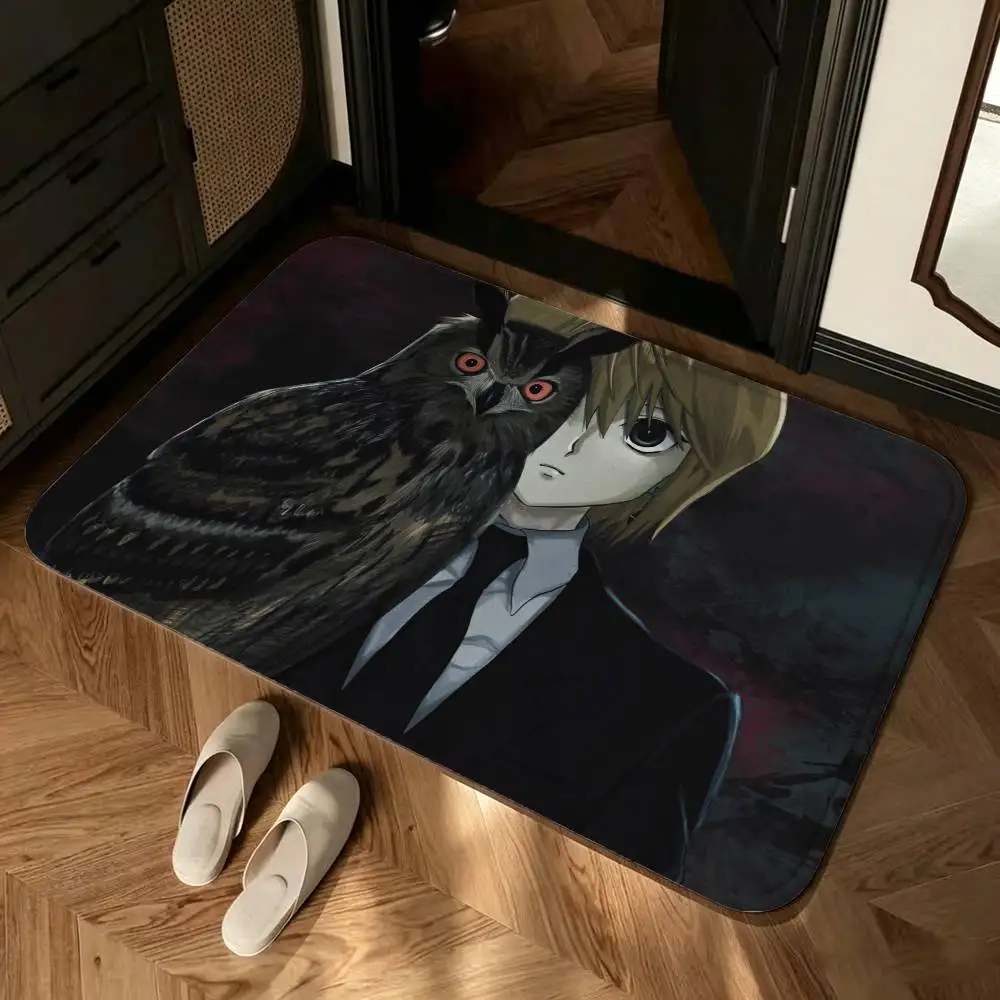 H-Hunter x Hunter Shower Room Absorbent Small Floor Mat Soft Comfortable Decorative Foot Mat