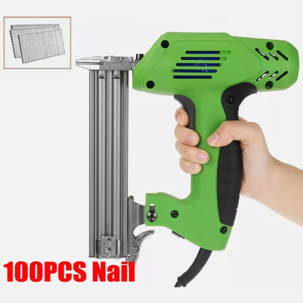 F30 Electric Nail Gun Stapler Gun 1800w Woodworking Tools Nailing Stapler Shooter furniture stapler Framing Tacker DIY Hand Tool