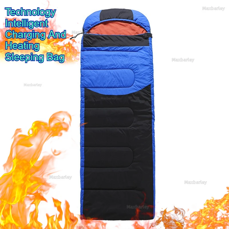 الذكية شحن التدفئة كيس النوم التخييم كيس النوم بطانية الشتاء موسم الشتاء الظهر سيارة التخييم المشي لمسافات طويلة الصيد #1