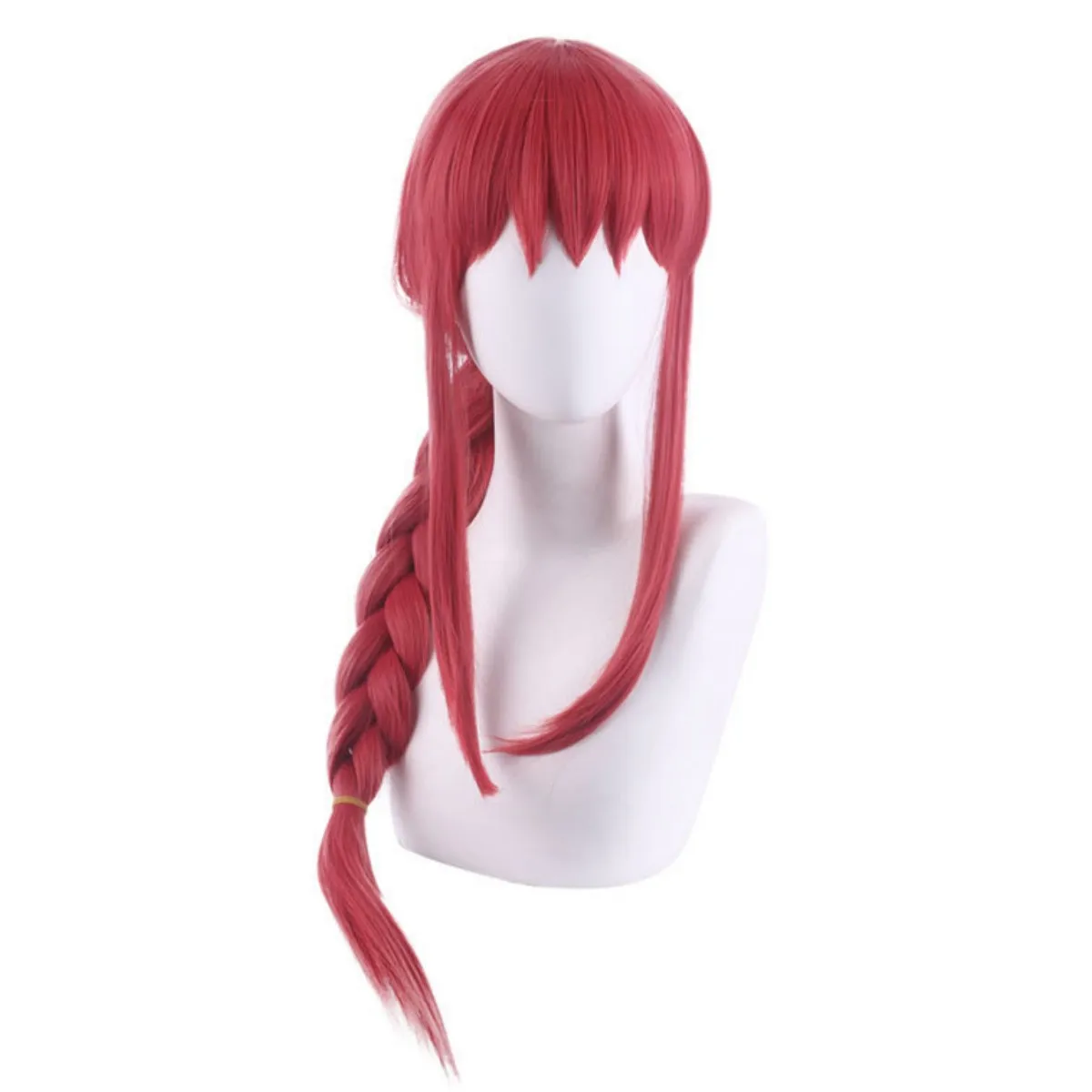 Anime Chainsaw Man Makima Cosplay Costume Hyakkiyakou‘s Shutendoji Japanese Kimono Bathrobe Wig Woman Sexy Halloween Suit