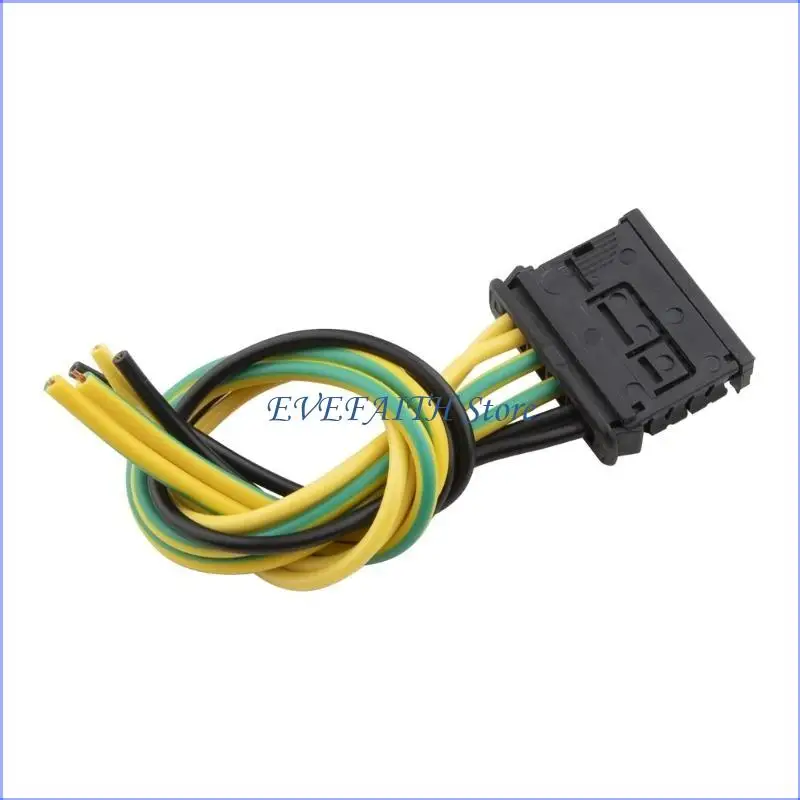124B Rear Tail Light Loom Wiring Connector Replacement 1606248780 6441AP for 206 207 307 308 1007 2008 C2