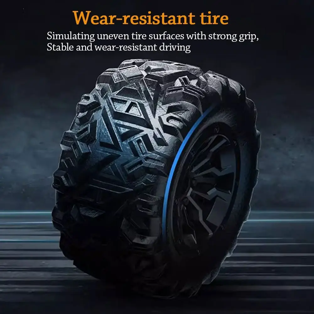 Hobbies Alloy Plastic 2.4G Alloy RC Car 2.4G Blue Green Remote Control Racing Cars 20KM/H Off-Road Rock Crawler Gift