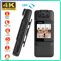 Portable Mini WiFi Camera Ultra HD 4K Digital Video Recorder Police BodyCam Infrared Night Vision Action Camera Sports DV