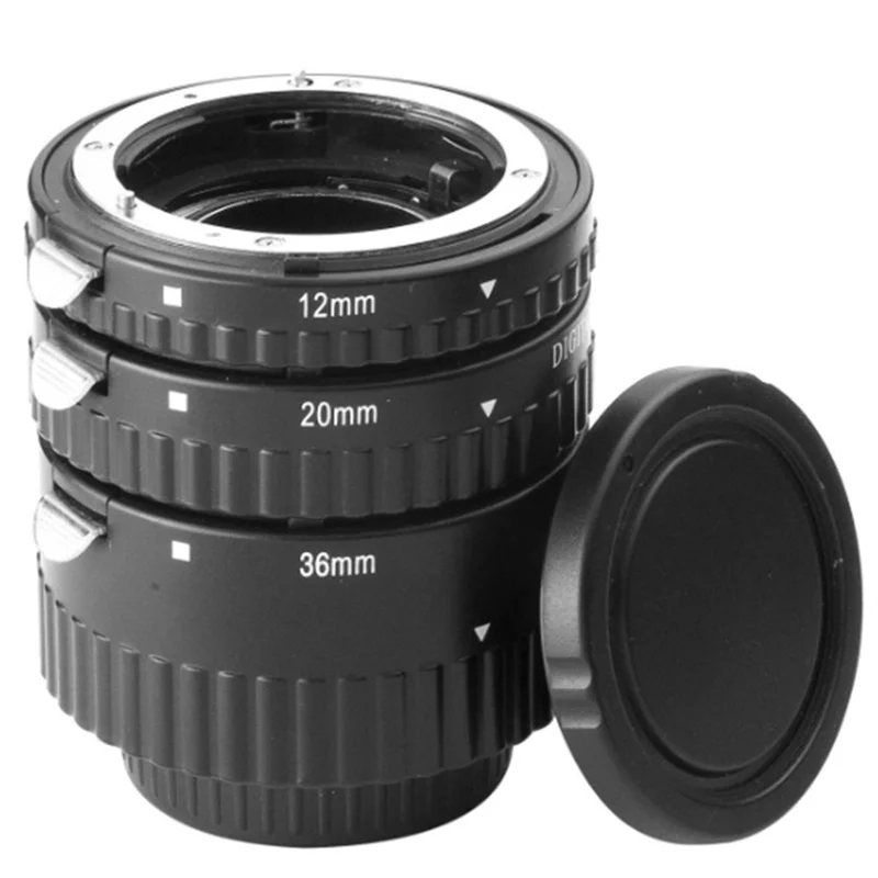 

Y43A-N-AF-A Auto Focus Macro Extension Tube Ring For Nikon D90 D3000 D3100 D3200 D5000 D5100 D5200 D7000 D7100 Camera DSLR Parts