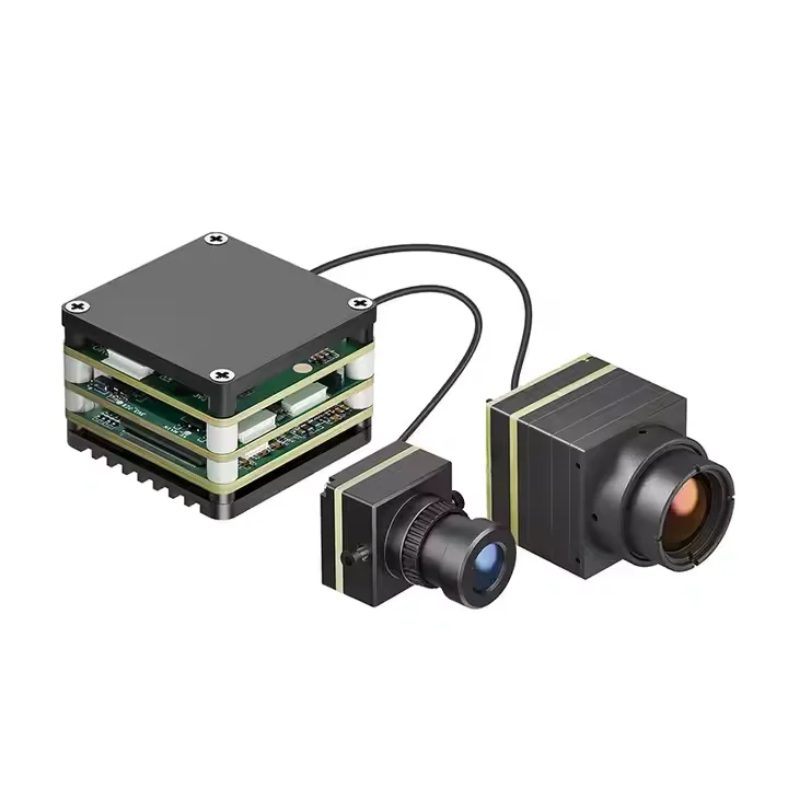 Dual-Camera AI Visual Cube Tracking System: 450m Human & Vehicle Detection + Trajectory Prediction for FPV Drones