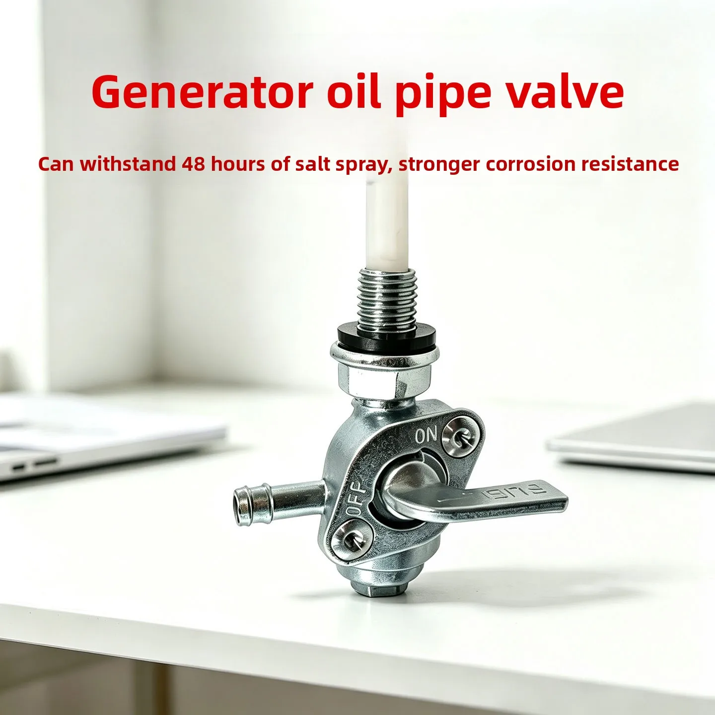 Small Gas-oline Engine Oil Supply Valve External Thread Oil Tank Oils Valve Outdoor Emergency Generator Anti-leakage Oil Switch