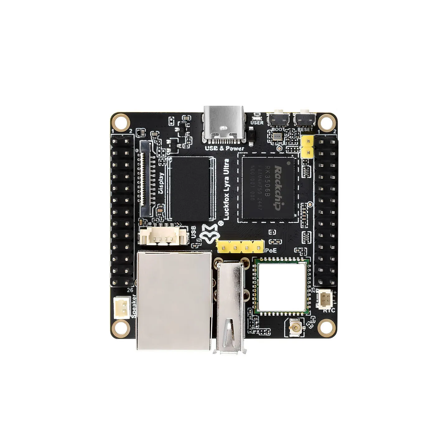 Luckfox Lyra Ultra RK3506B Micro Linux Development Board, 8G eMMC, Triple-core ARM Processor