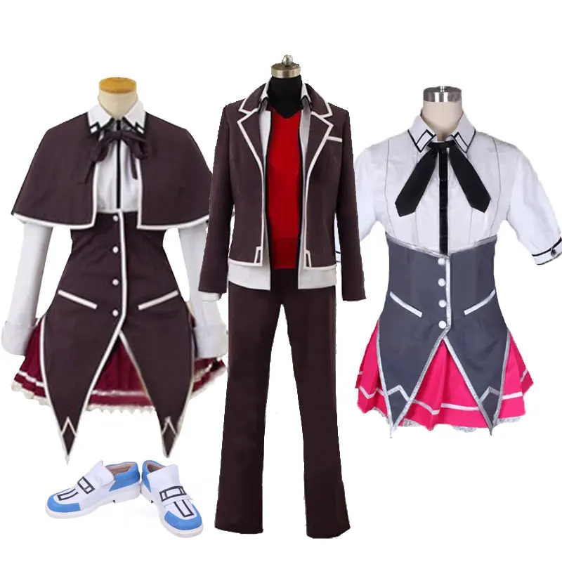 Anime Hyoudou Tsto Issei Cosplay Costumes High School Uniform Suit Men Outfit Halloween Party Women Rias Gremory Costume Sets