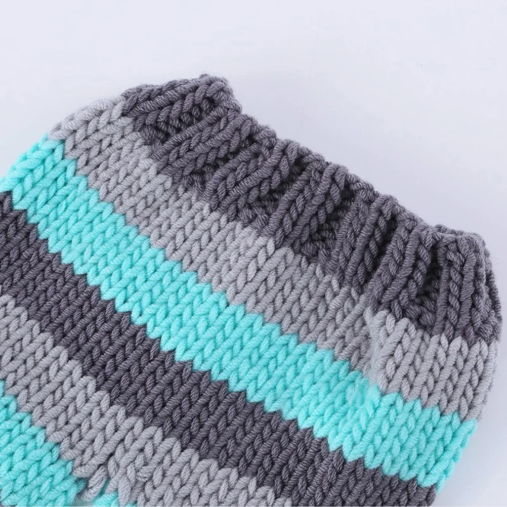 

1pcs Baby Photography Clothes Knit Set Newborn Costume Soft Skin-Friendly Stretchy For Baby Shower Gender Reveal Party Outfit