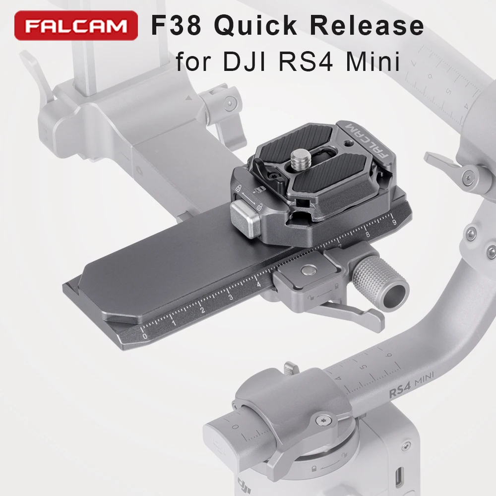 لوحة FALCAM F38 سريعة الإصدار لملحقات مثبت Gimbal للكاميرا الصغيرة DJI RS4 #1
