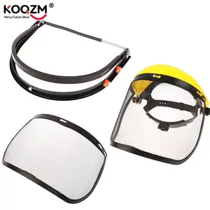 Safety hat with whole visor, garden grass sideboard, brush cutter, forest protection, complete facial shield 8 Main Sales Visor for Rocedeira - №3