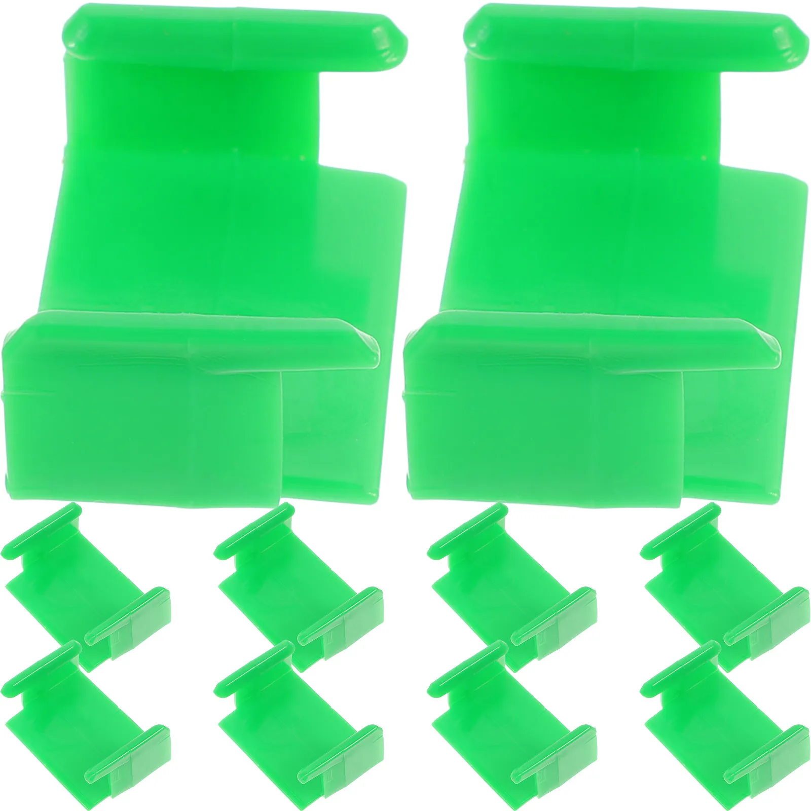 

10Pcs Train Track Fixers Stable Secure Clip-on Railway Track Connectors Expansion Accessories Train Connectors Adapters