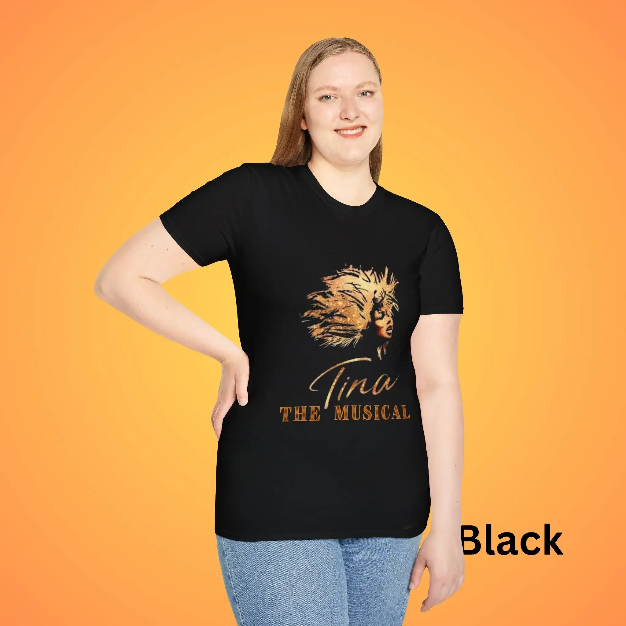 Adult Tina The Musical Softstyle T Shirt