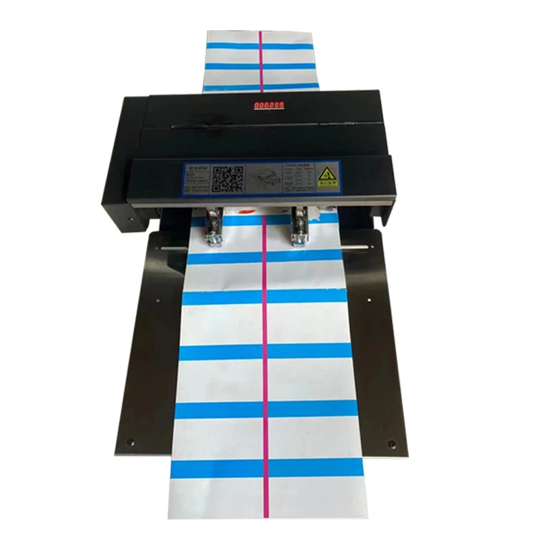 automatic 2 heads unlimited length electric paper stapler machine