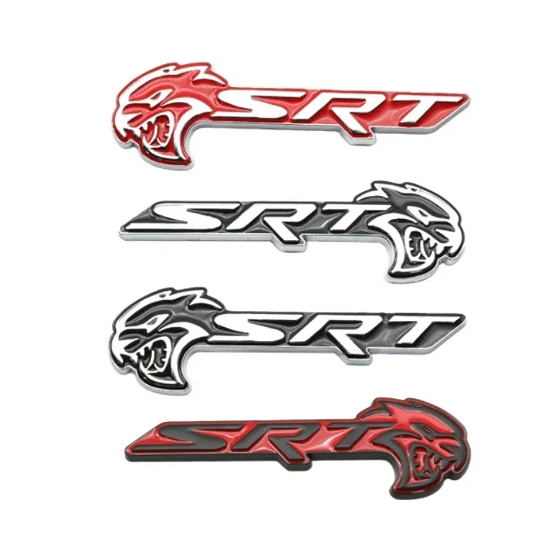 Car Body Trunk Emblem Sticker for SRT Charger Challenger Caliber Nitro RAM Journey Auto Exterior Decoration