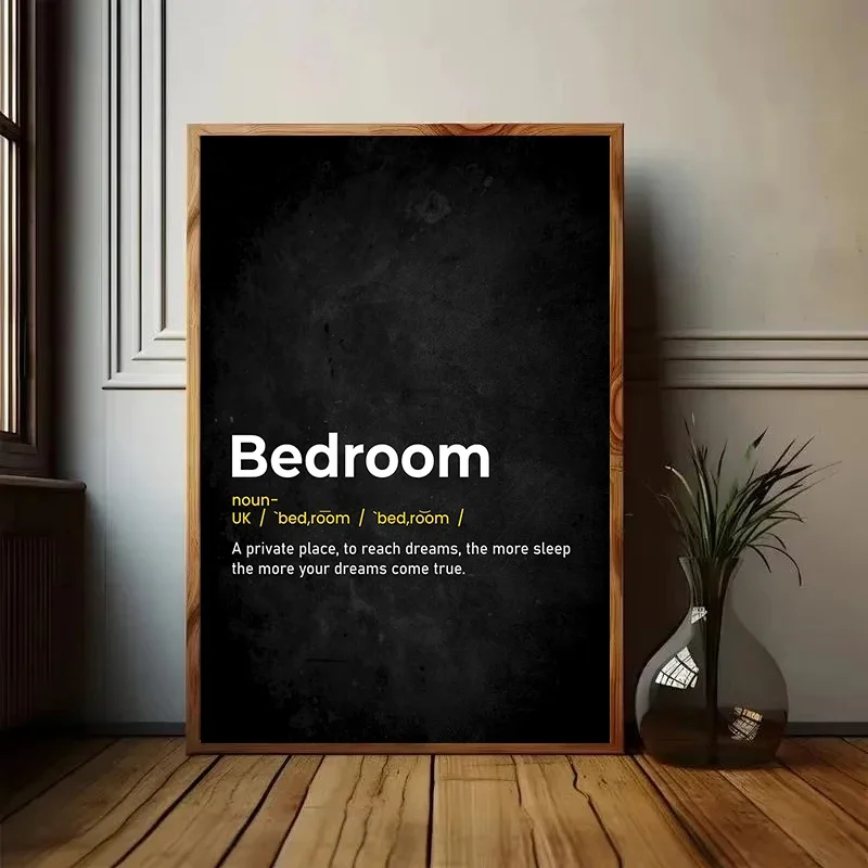 Just Five More Minutes Please Canvas Painting Stay in Bed Print Poster Modern Art Funny Bedroom Wall Art Home Decor Cuadros