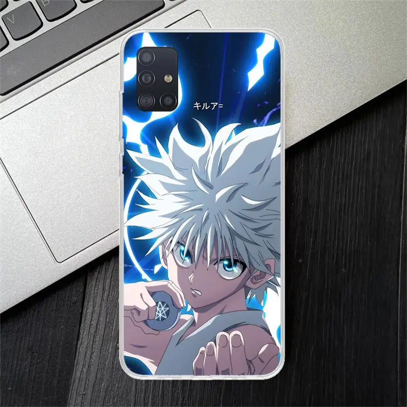 HXH Hunter Killua Soft Silicone Phone Case For Samsung Galaxy A50S A51 A70 A71 A41 A31 A21S A11 A10S A20E A30S A40 A6 A7 A8 A9 +