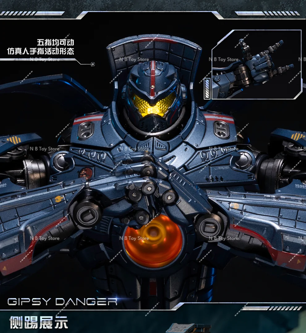 متوفر في المخزون Gong Gipsy Danger 25 سنتيمتر مجموعة من شخصيات الرسوم المتحركة المتنقلة نموذج اللعب ميكا شخصيات الحركة المنفصلة