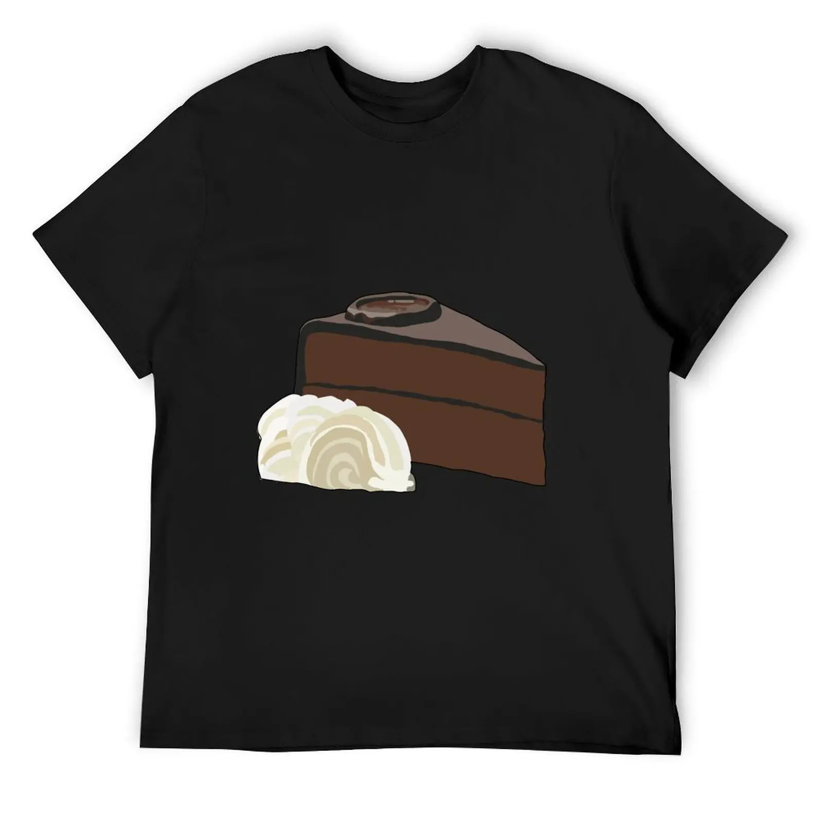 Sachertorte chocolate cake T-Shirt new edition basketball graphic tees shirts graphic anime clothes funny t shirts for men